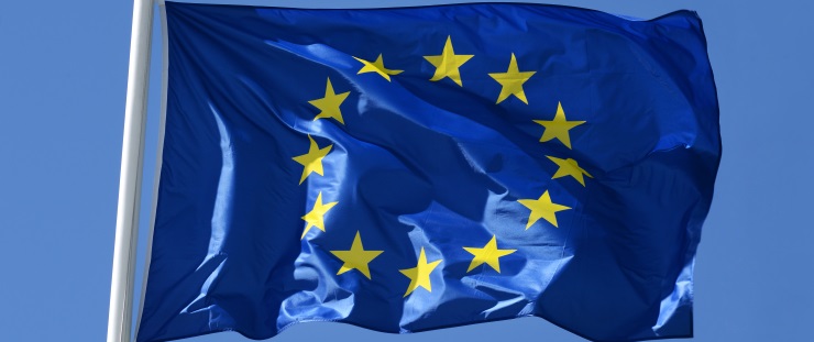 Banner vlajka eu