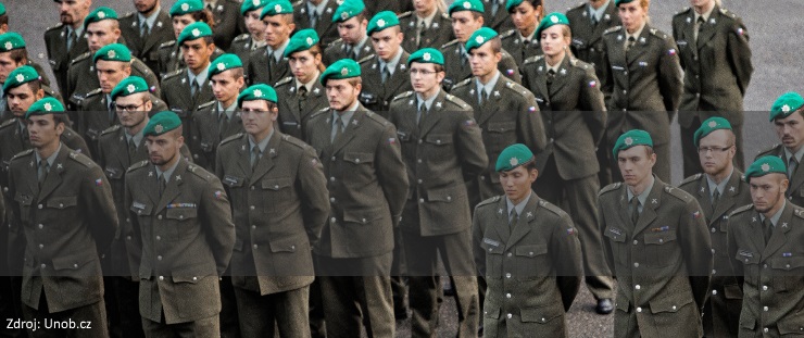 Vojáci - zdroj Unob.cz