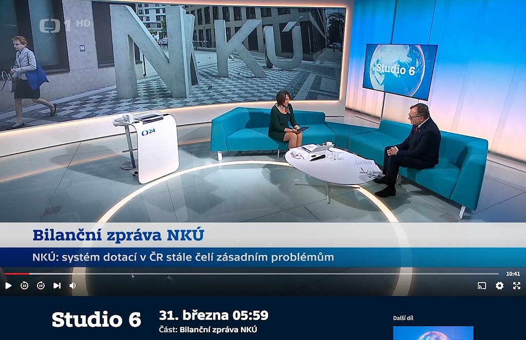 Vysílání ČT 31.3.2025