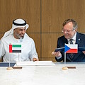  Jeho Excelence Humaid Obaid Abushibs a prezident NKÚ Miloslav Kala